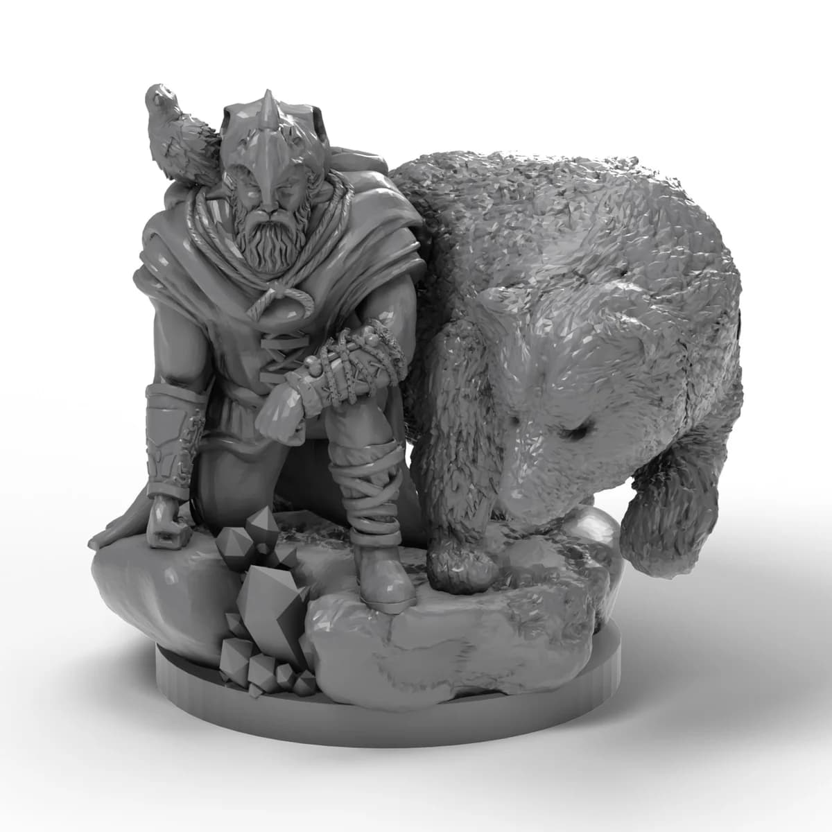 Braevalar, fan-made hero miniature (40 mm), image 1 of 2