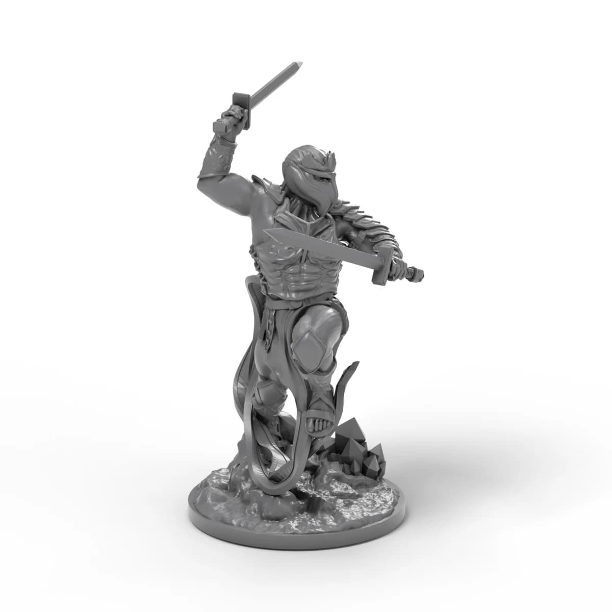 Wolfhawk (male version), fan-made hero miniature (40 mm), image 1 of 2