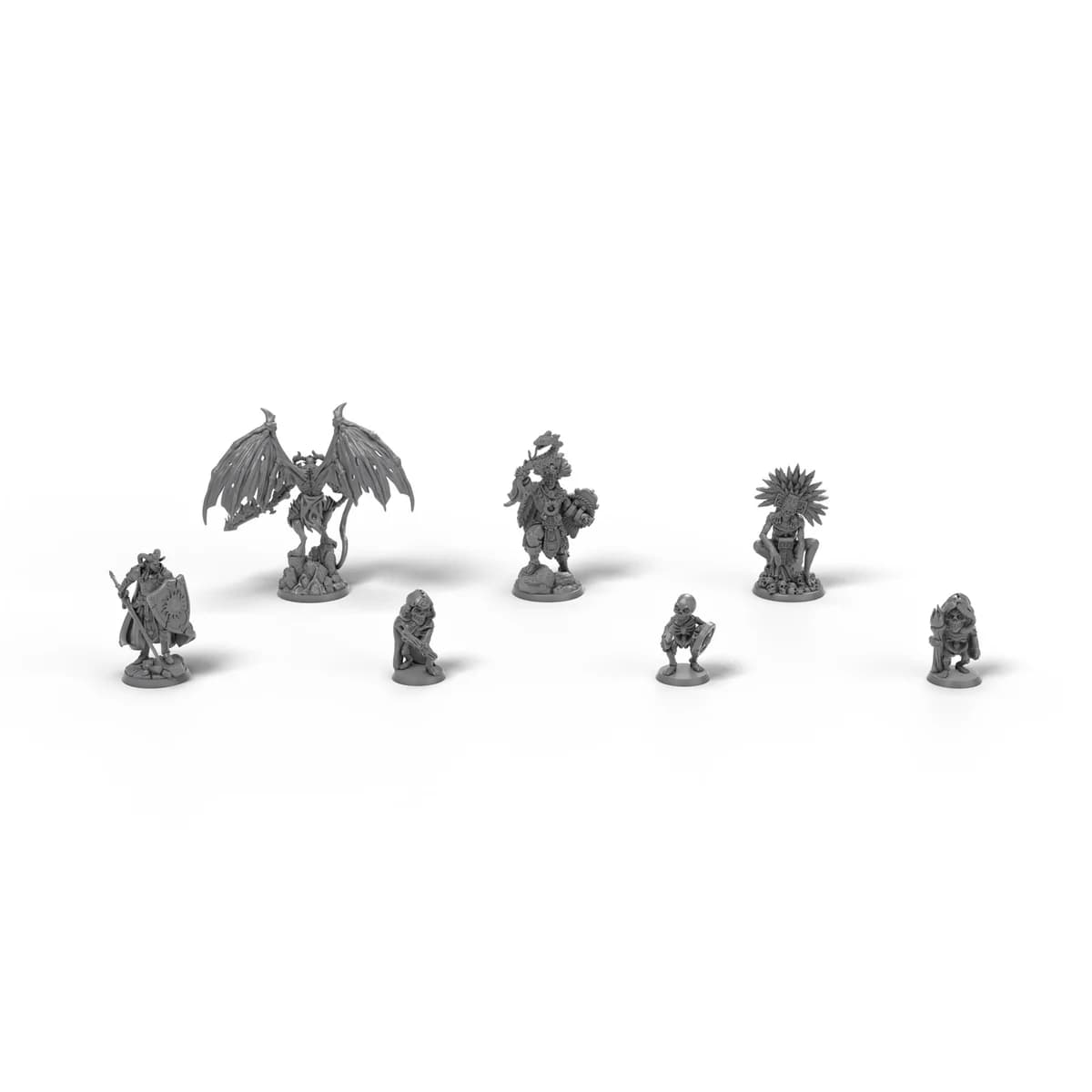 MeshLOOP collection: 5 models (7 miniatures), image 1 of 2